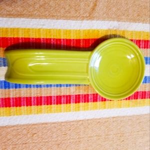 Fiestaware lemongrass spoon rest